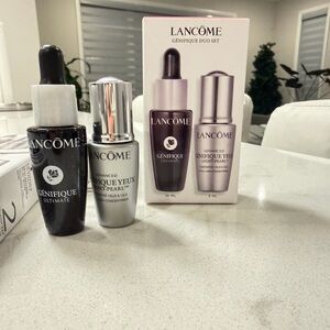 【Brand New】Lancôme Génifique Travel Set – Serum 10ml + Eye Concentrate 5ml